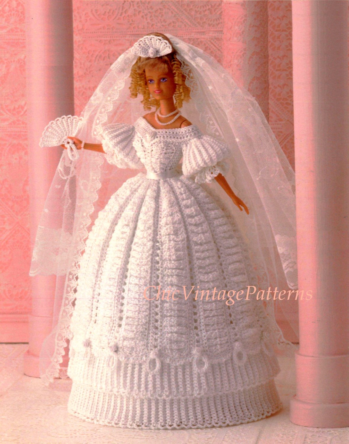 Dolls Wedding Dress Crochet Pattern ...